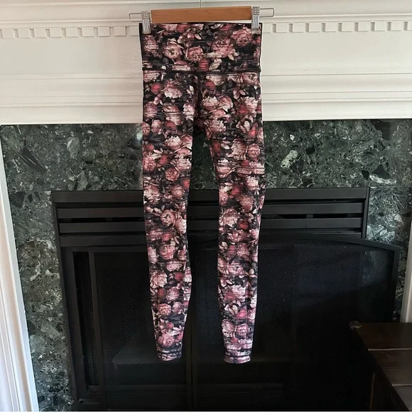 Lululemon Wunder Under Hi-Rise Tight *Nulux Peony Multi size
